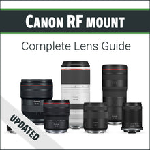 Load image into Gallery viewer, Canon RF mount: Complete Lens Guide
