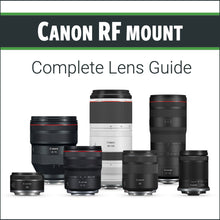Load image into Gallery viewer, Canon RF mount: Complete Lens Guide
