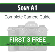 Load image into Gallery viewer, Sony A1: Complete Camera Guide