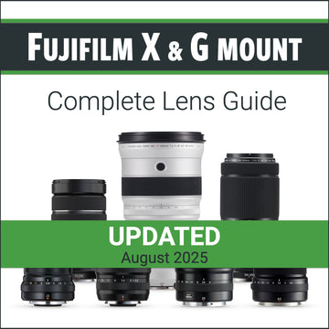 Fujifilm X & G mount: Complete Lens Guide