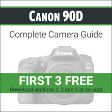 Load image into Gallery viewer, Canon 90D: Complete Camera Guide
