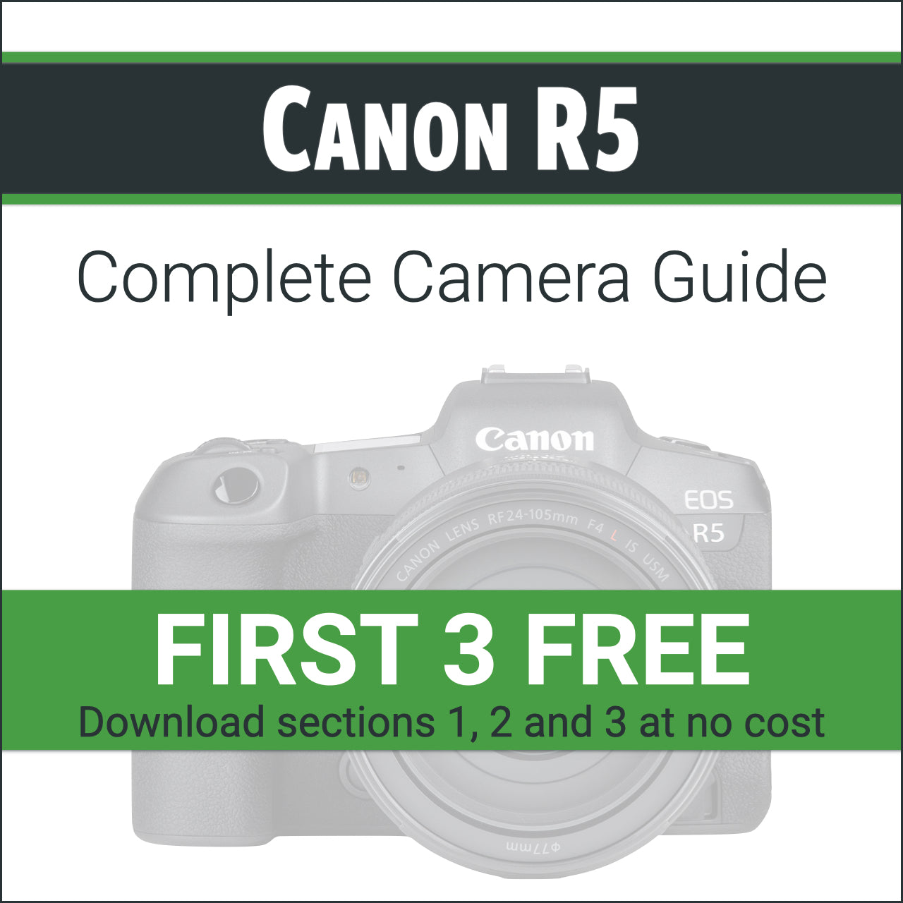 Cámara Canon R5 RF24-105mm F4 LIS U