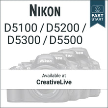 Load image into Gallery viewer, Nikon D5100/D5200/D5300/D5500: Fast Start
