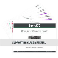 Load image into Gallery viewer, Sony A7C: Complete Camera Guide
