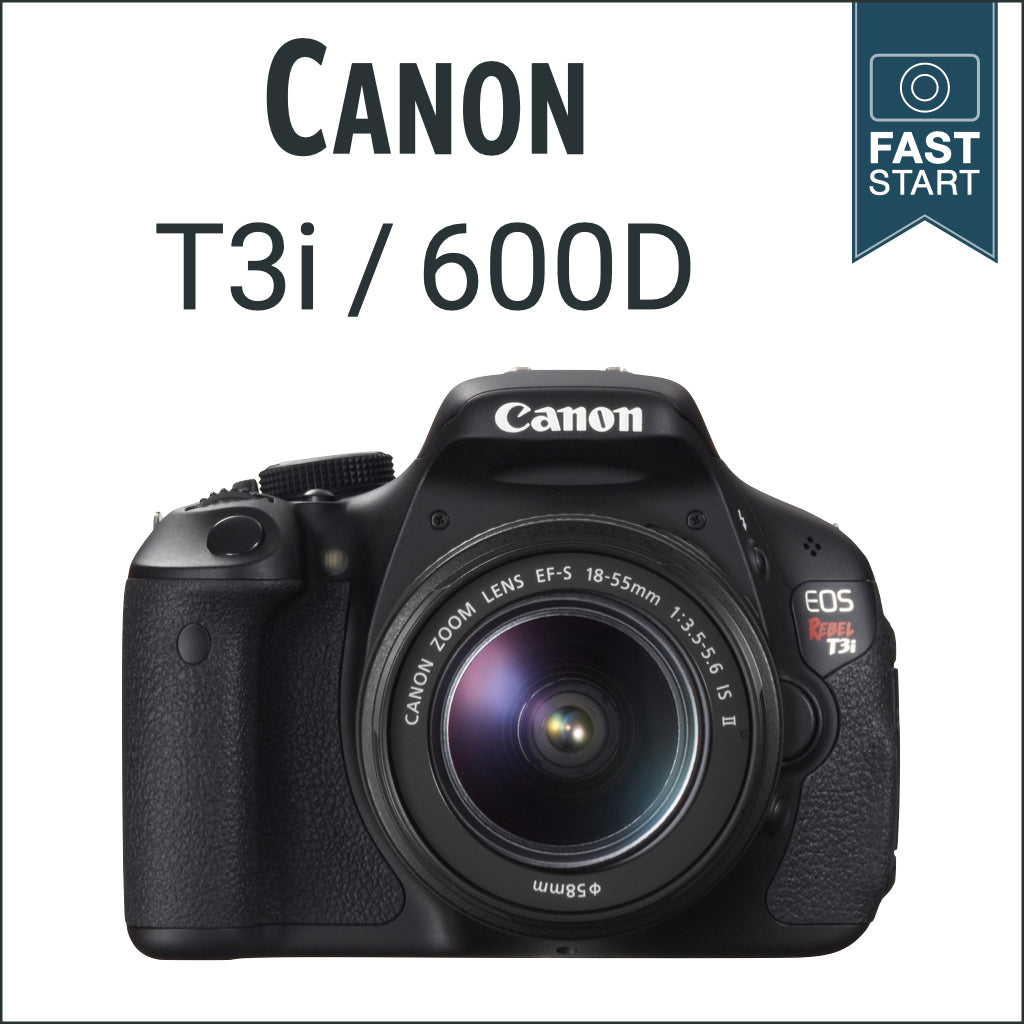 Canon T3i/600D: Fast Start