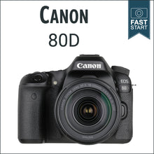 Load image into Gallery viewer, Canon 80D: Fast Start
