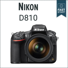 Load image into Gallery viewer, Nikon D810: Fast Start
