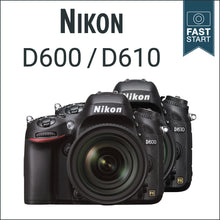 Load image into Gallery viewer, Nikon D600/D610: Fast Start
